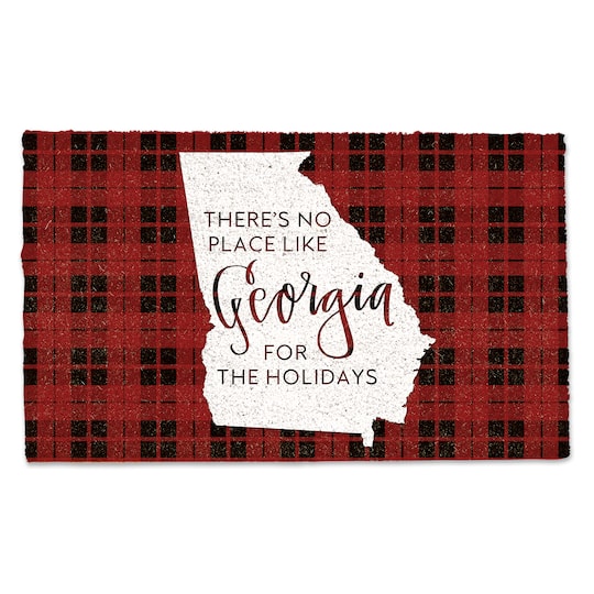 Georgia For the Holidays Doormat